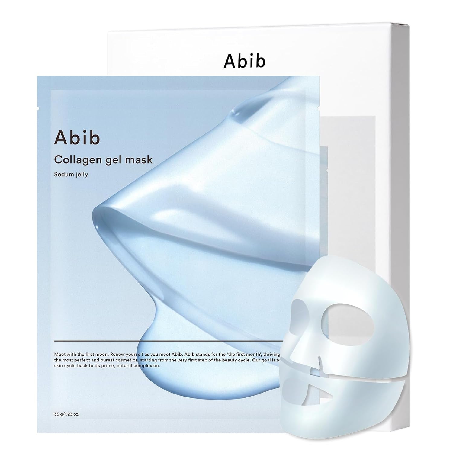 Collagen Gel Mask Sedum Jelly 4 Sheets (Hydrating) 
