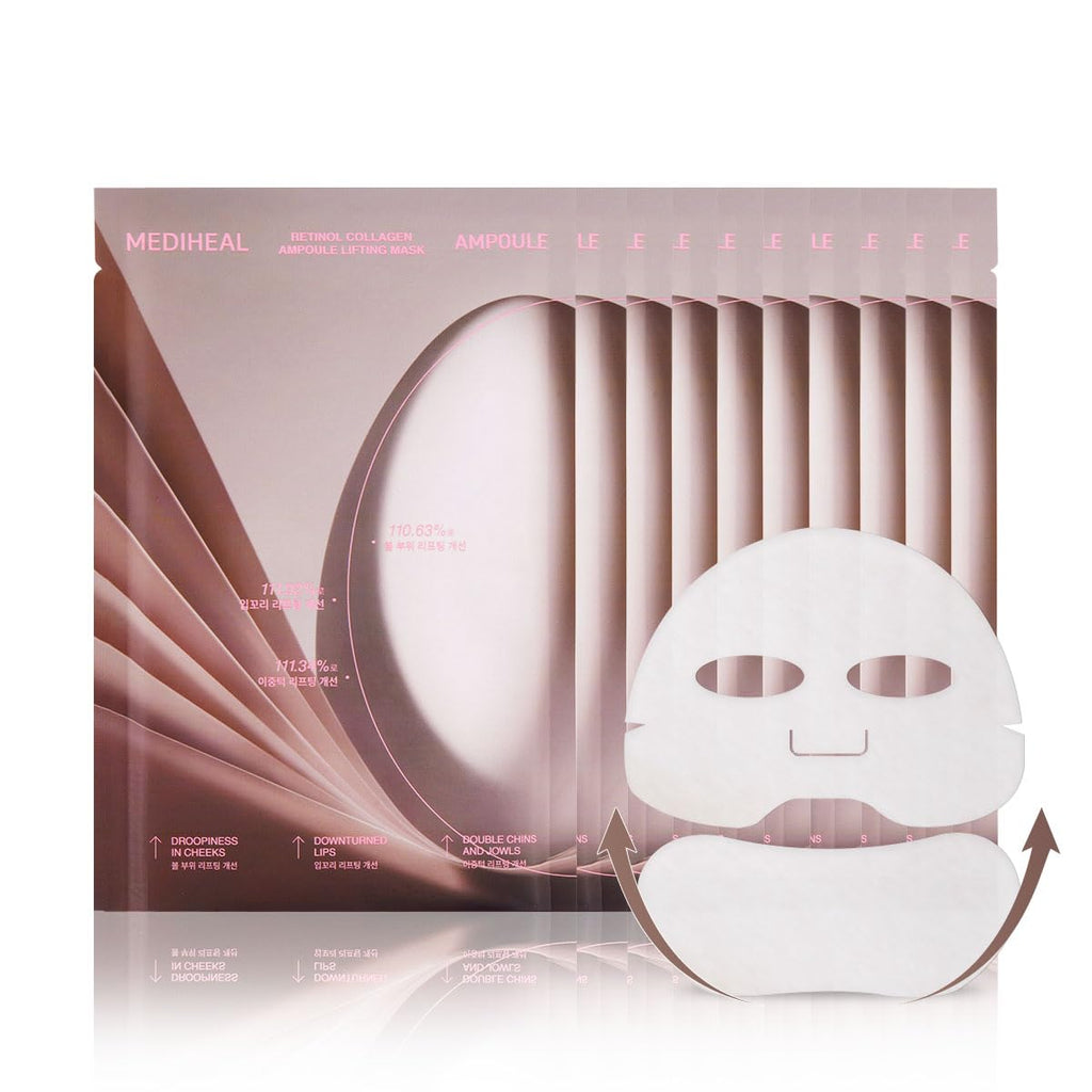 Retinol Collagen Ampoule Lifting Mask (4 Counts) 